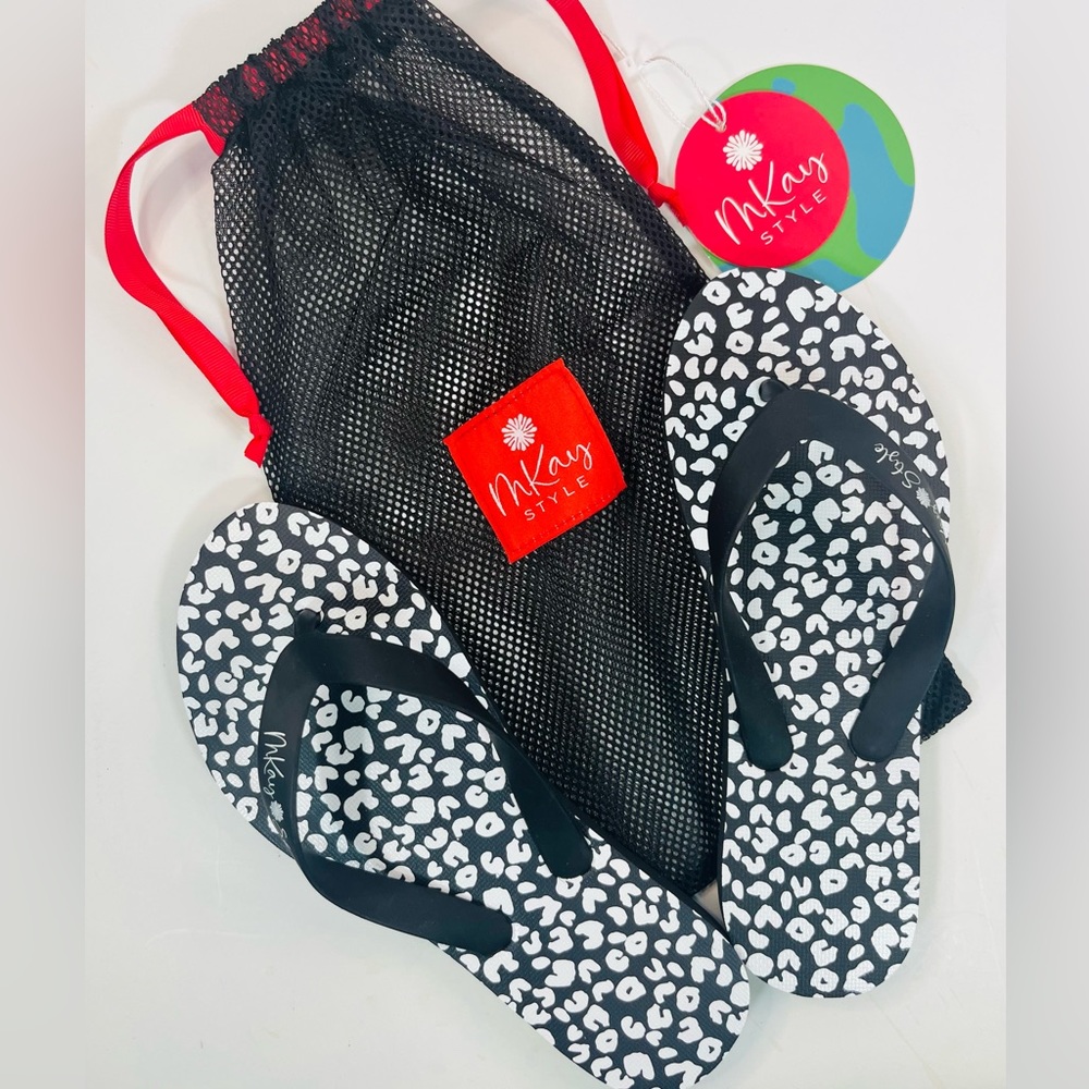 Eco Friendly Flip Flops Animal Print